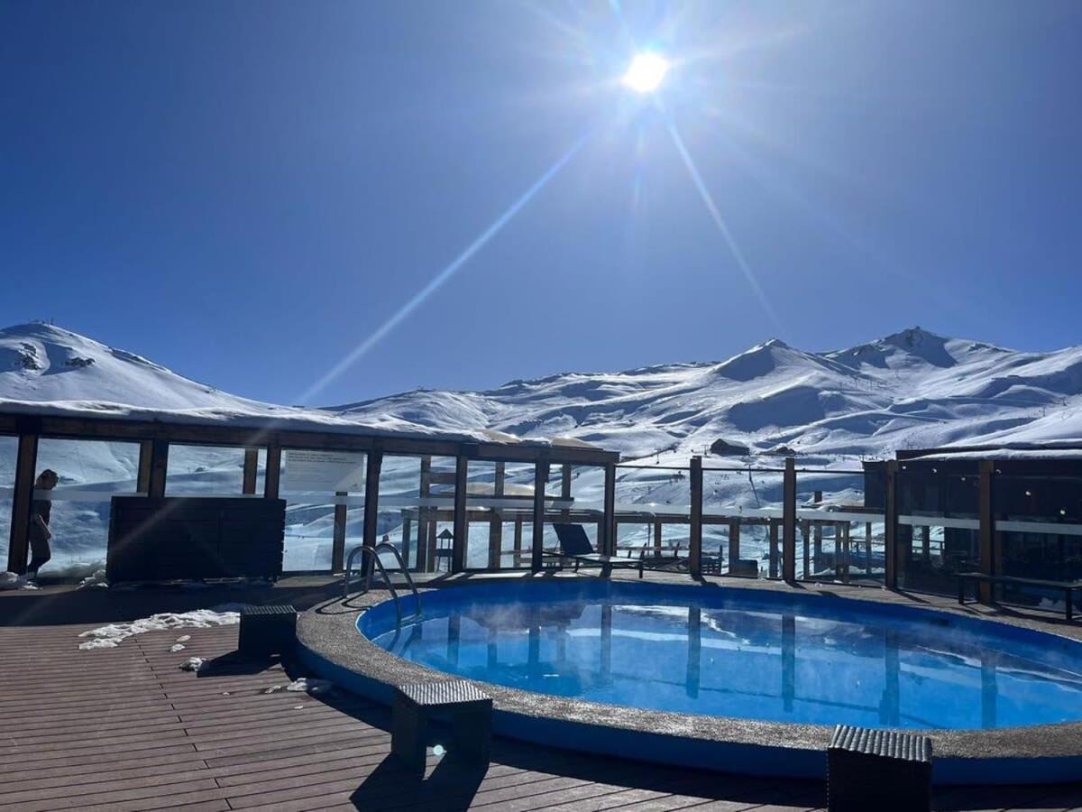 Apartamento Hom I Edif Mirador Del Inca Valle Nevado Piscina 10pax *